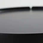 Contour Black Tray Modern Side Table