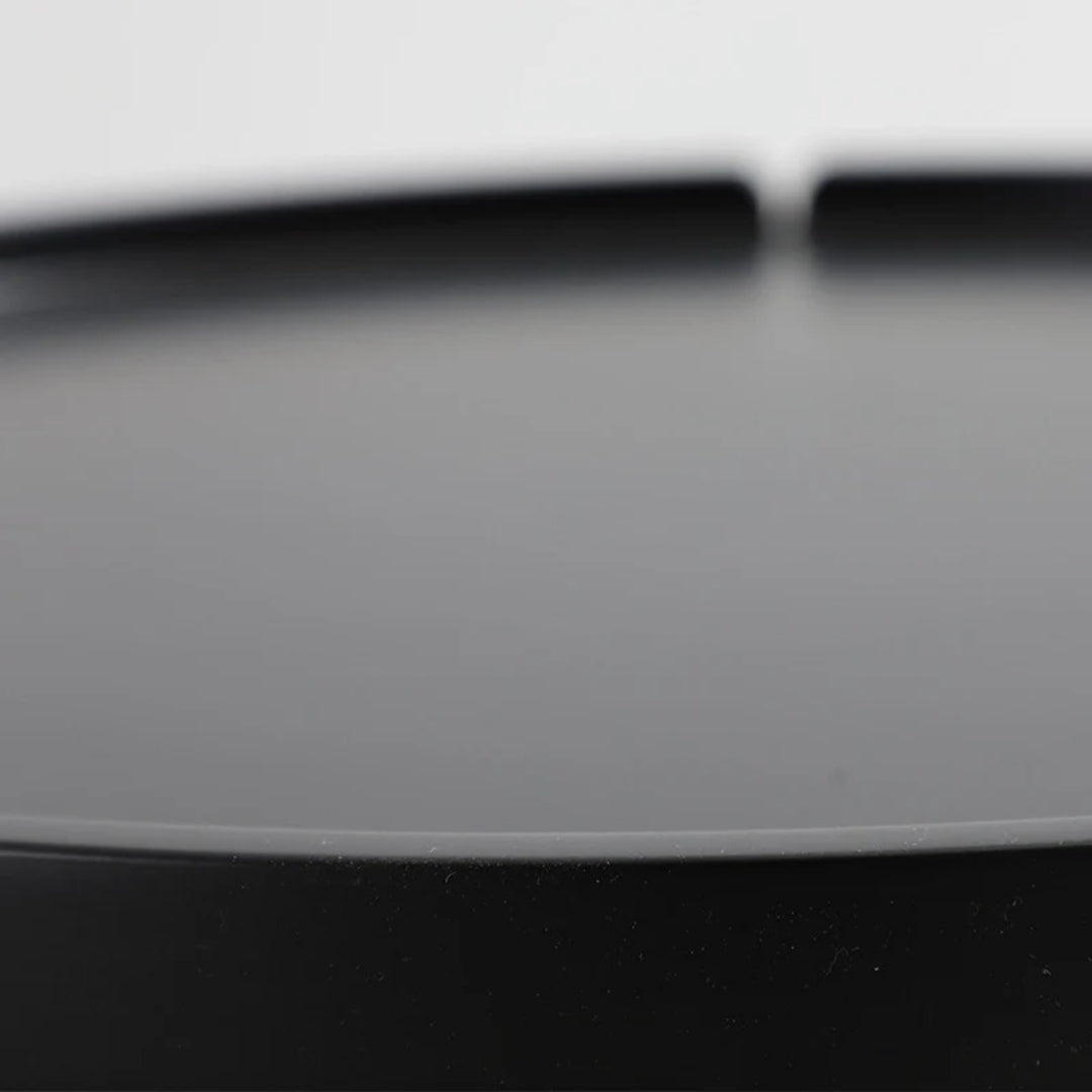 Contour Black Tray Modern Side Table