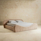 Luna Crest Curved Headboard Bed