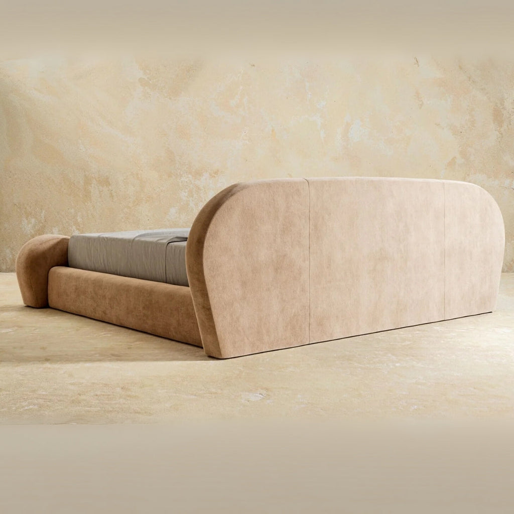 Luna Crest Curved Headboard Bed
