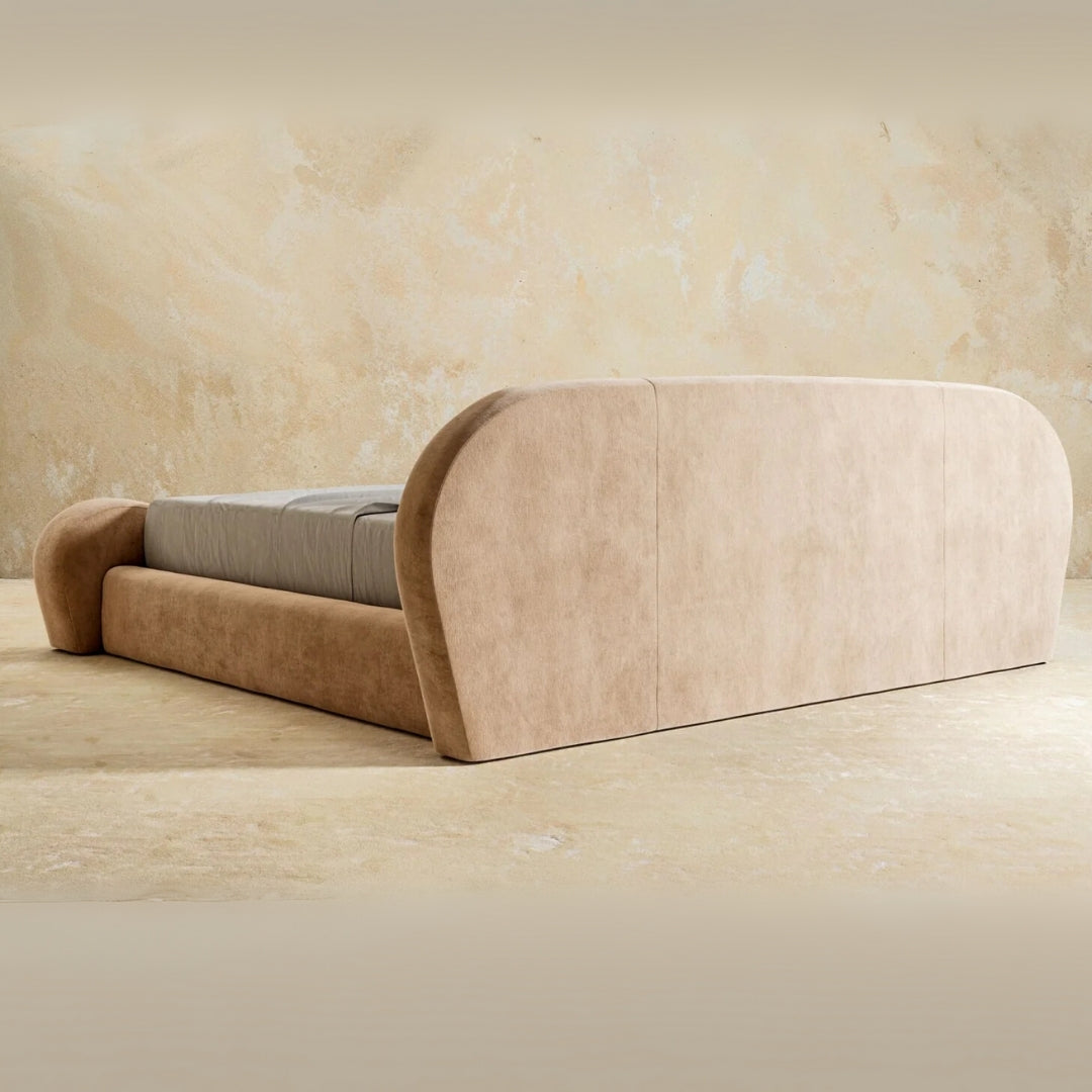 Luna Crest Curved Headboard Bed