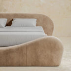 Luna Crest Curved Headboard Bed