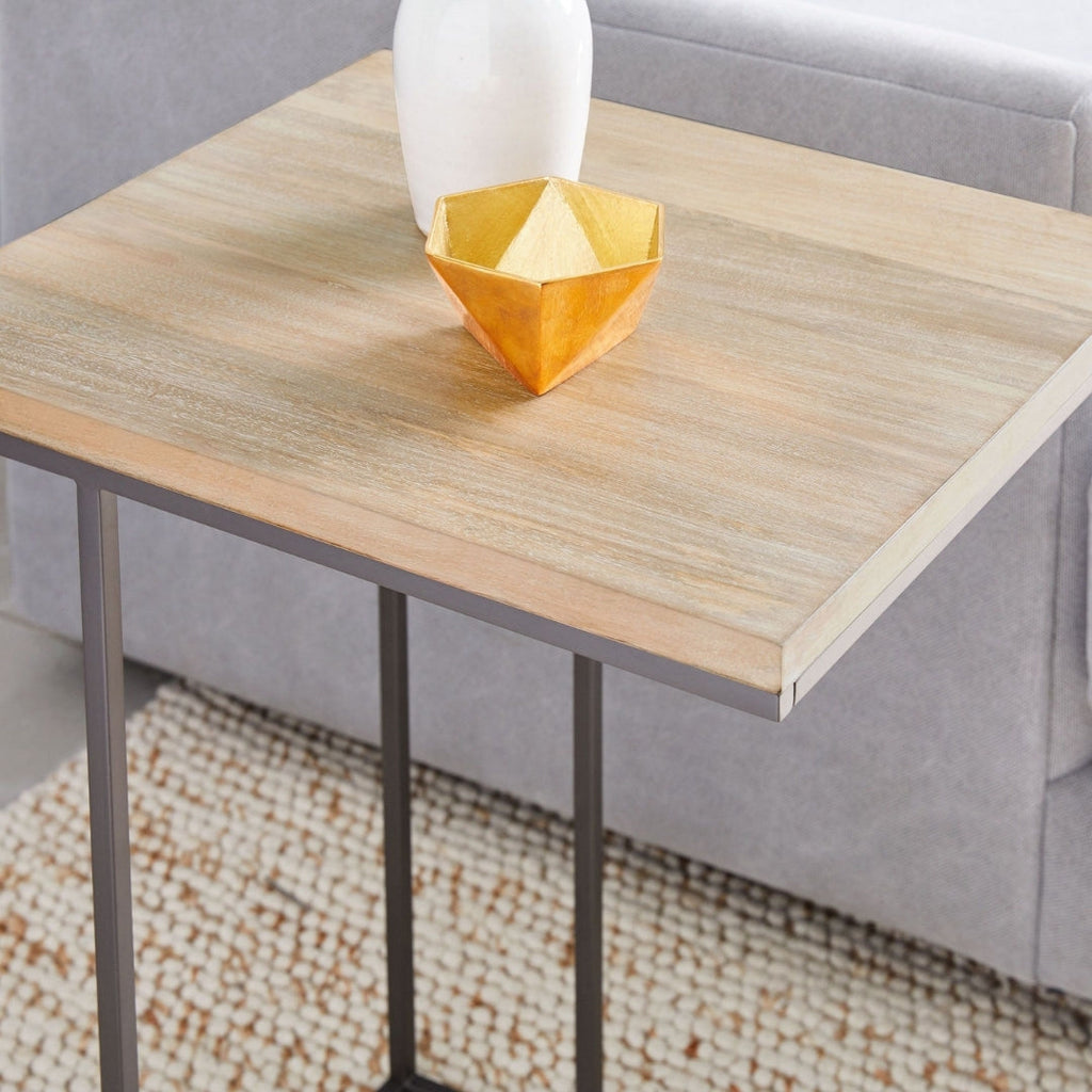 Slate Edge Minimal Side Table