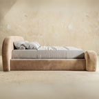 Luna Crest Curved Headboard Bed