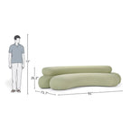 4 Seater Sage Bloom Comfort Sofa