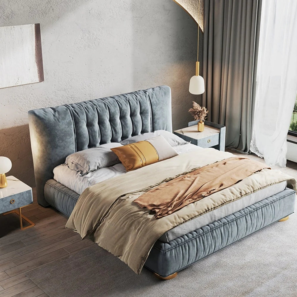 Modern Luxe Upholstered Bed