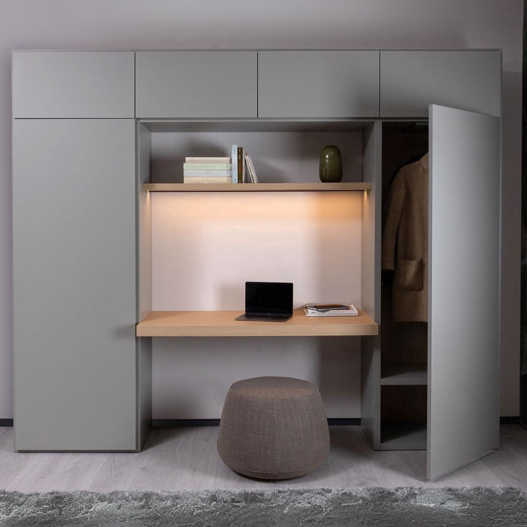 Modern Multifunctional Work & Storage Wardrobe