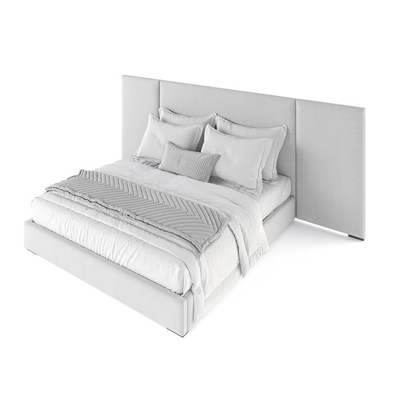 Upholstered king size bed online