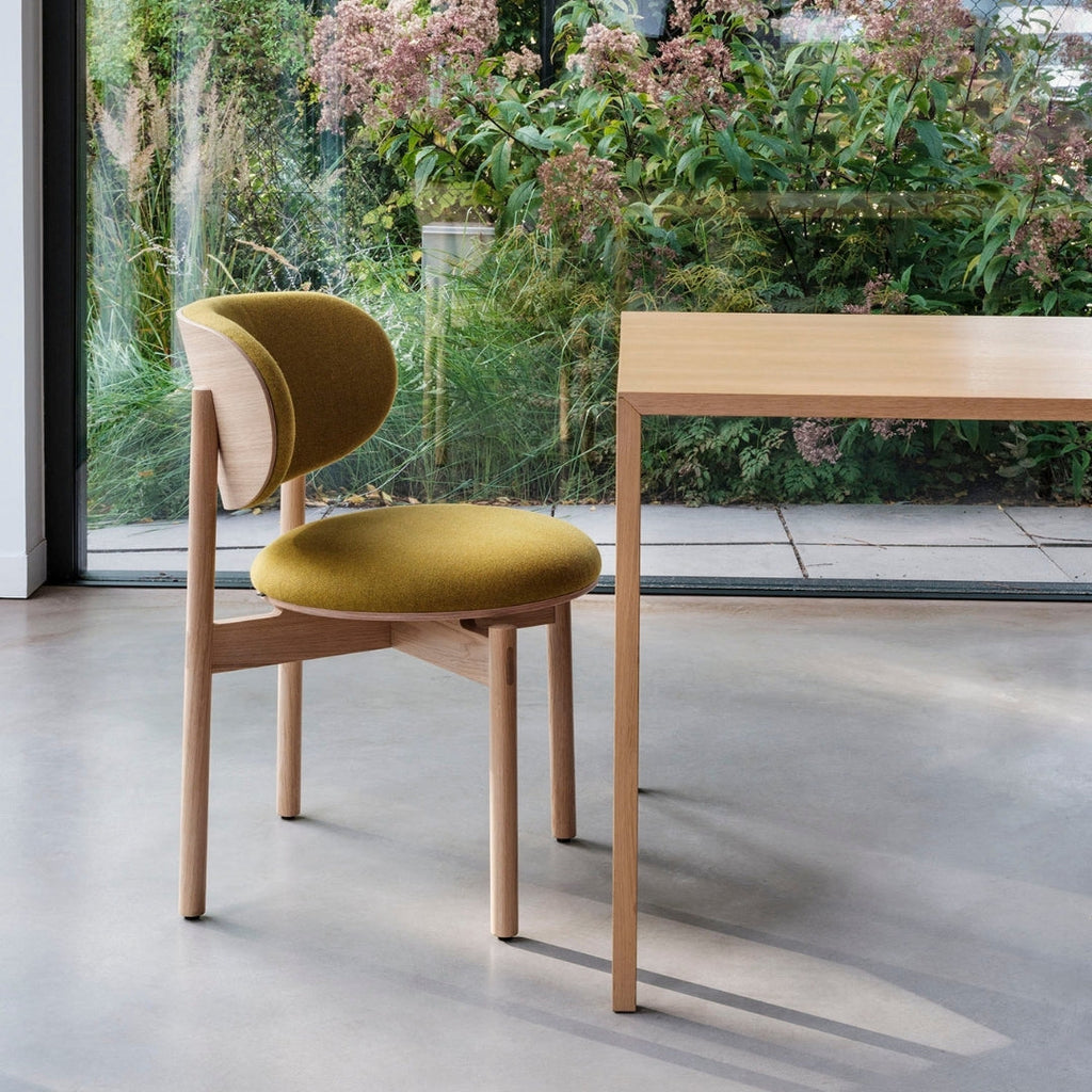 Modern Plushed Luxe Dining Chair 