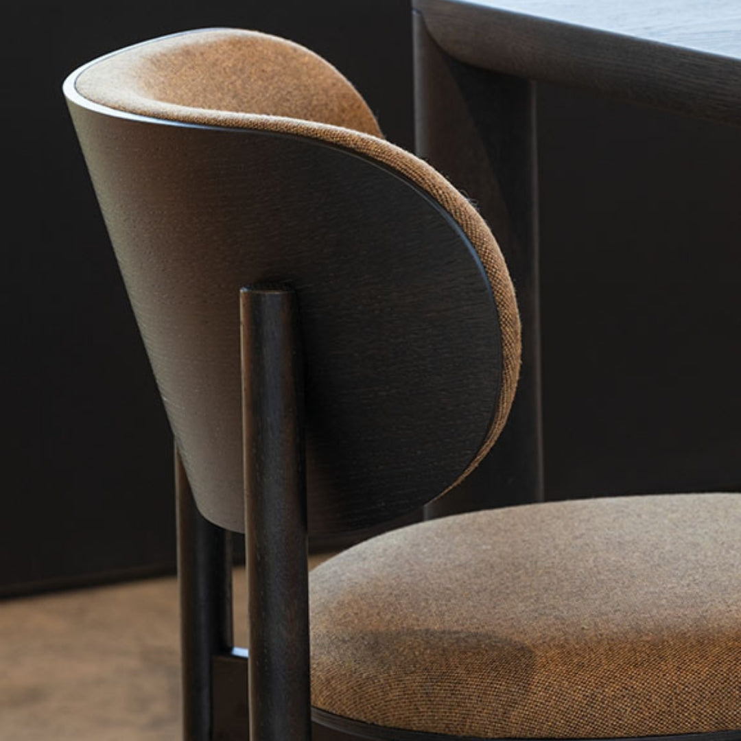 Modern Plushed Luxe Dining Chair 