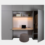 Modern Multifunctional Work & Storage Wardrobe