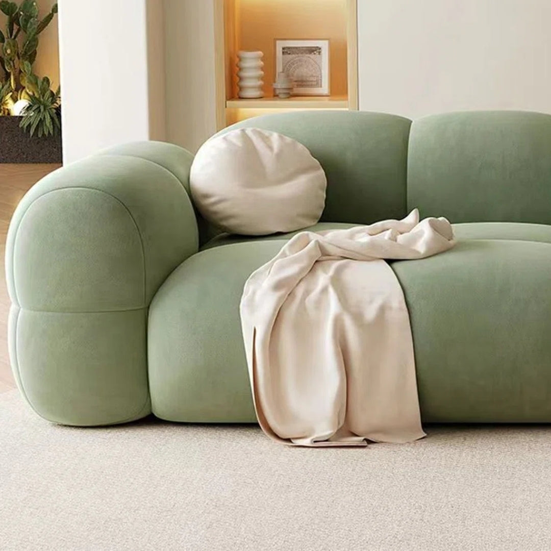 4 Seater Puff Sage Modular Sofa