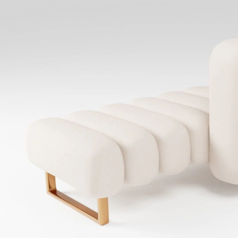 3 Seater Tufted Lounger Sofa