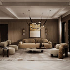 Modern Cove Sculptural Accent Chair