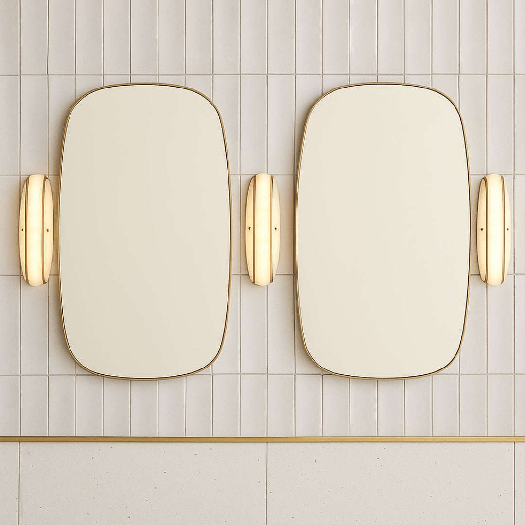 Elegant Contour Wall Mirror