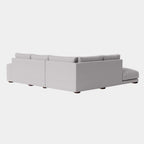5 Seater Modern L-Shaped Lounge Sofa