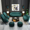 3 Seater Emerald Luxe Curved Sofa