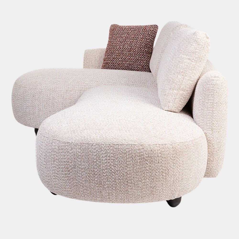 3 Seater Modern Curved Lounge Sofa