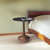 Artisan Crafted Stone-Top Pedestal Round Table