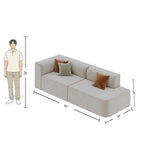 4 Seater Luxury Grey Sofa