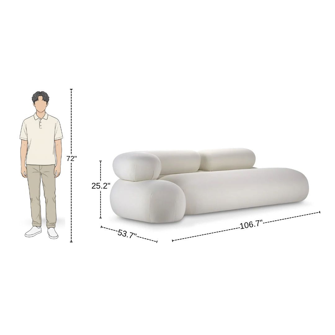 4 Seater UltraPlush Modular Lounge Sofa