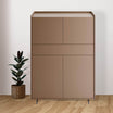 Modern Light Beige Sideboard With Storage Cabinet