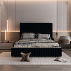 Upholstered king size bed online