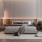 Upholstered king size bed online