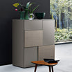 Georgia Modern Two-Tone Flint Grey Sideboard