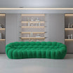4 Seater Emerald Green Bubble Sofa for Stress-free Living