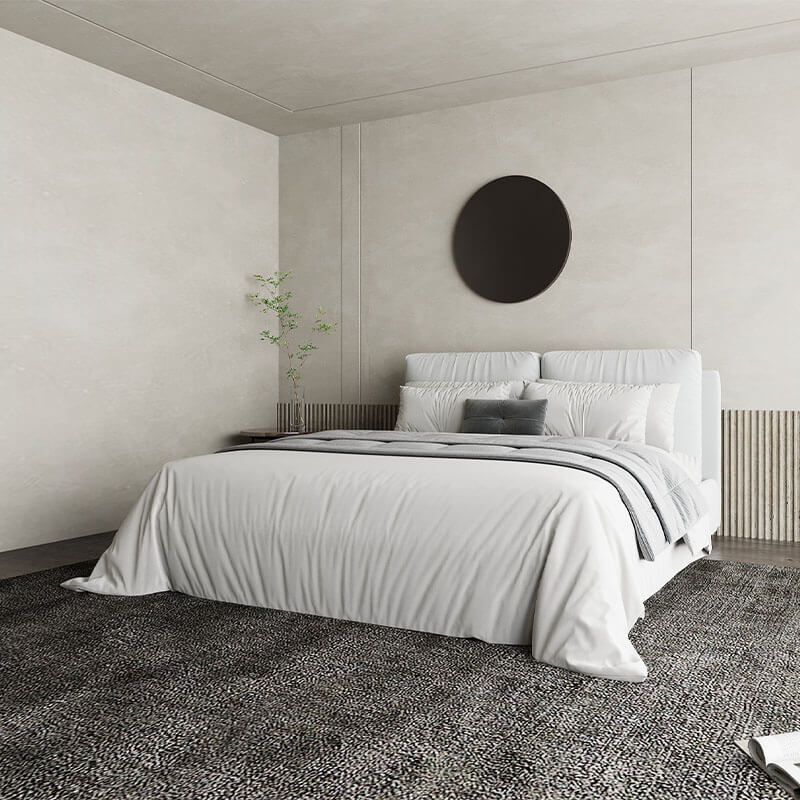 Upholstered king size bed online