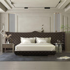 Upholstered king size bed online