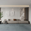 5 Seater Modern Beige Sofa