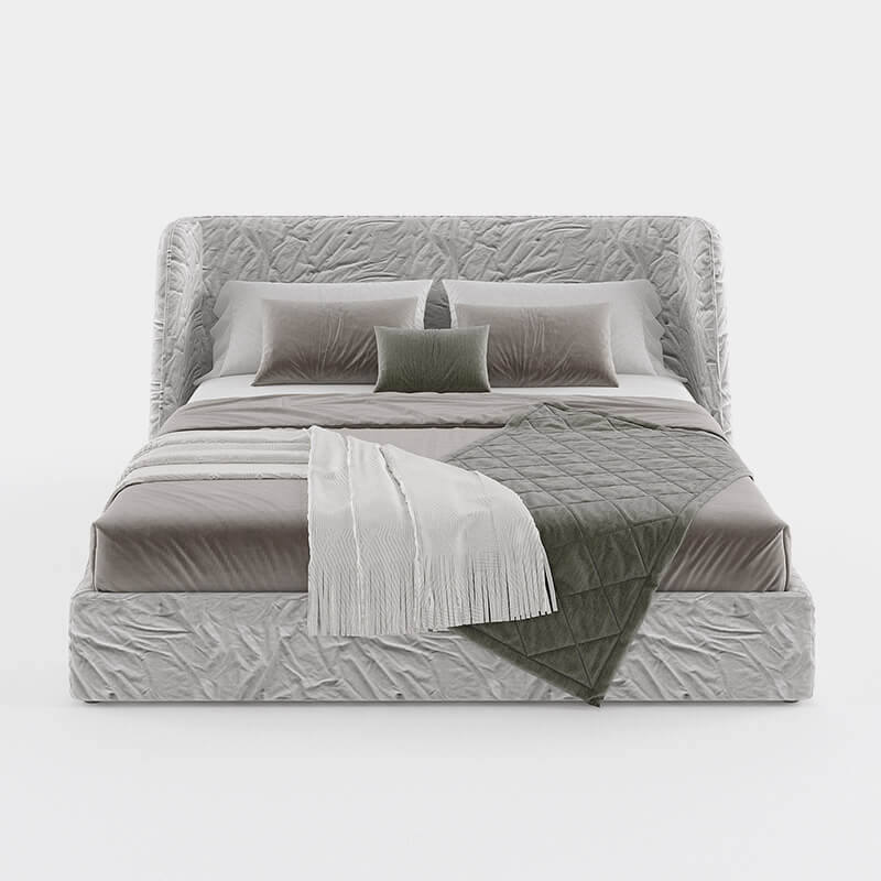 Upholstered king size bed online