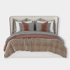 Upholstered king size bed online