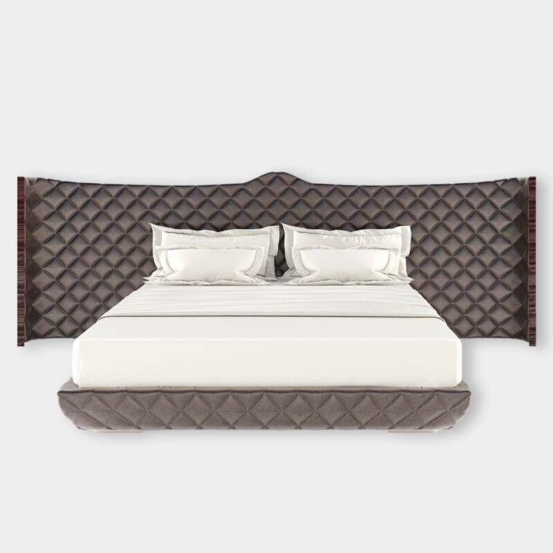 Upholstered king size bed online