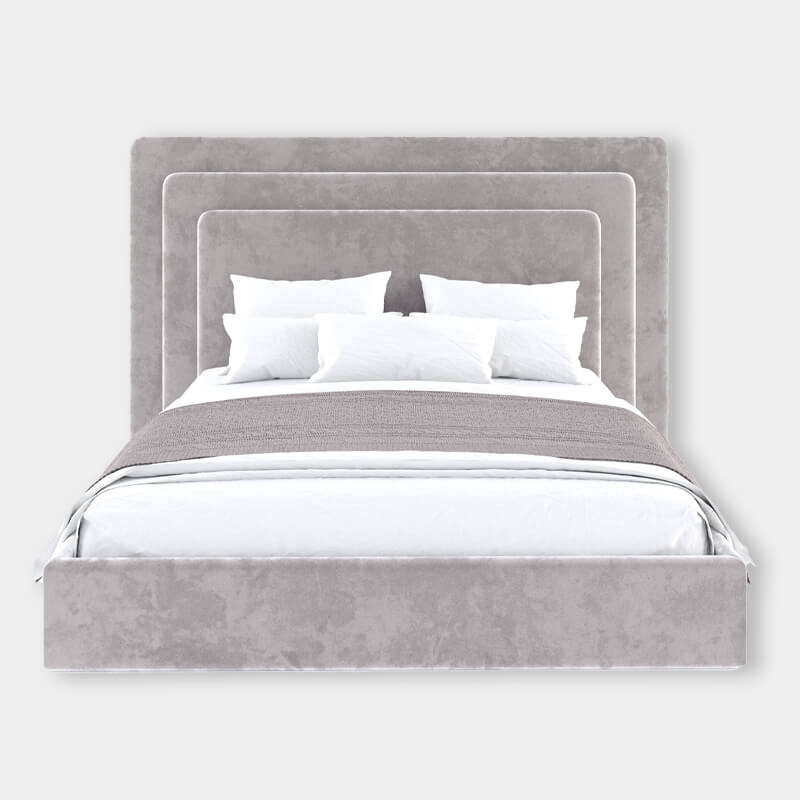 Upholstered king size bed online