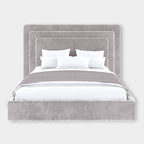 Upholstered king size bed online