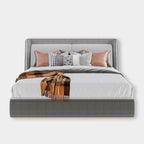 Upholstered king size bed online