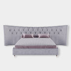 Upholstered king size bed online