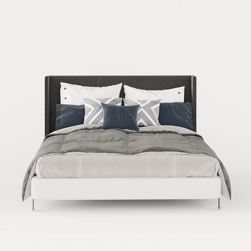 Upholstered king size bed online