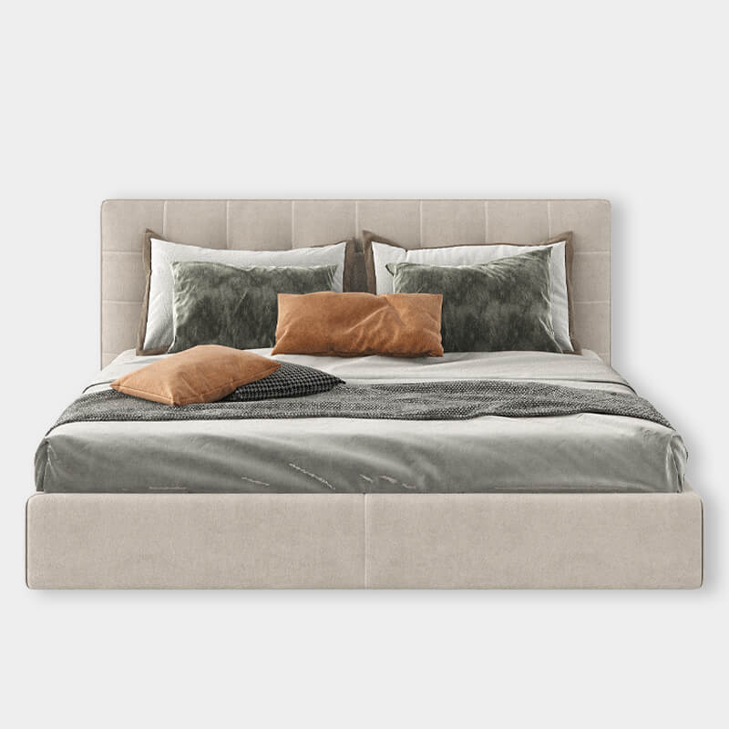 Upholstered king size bed online