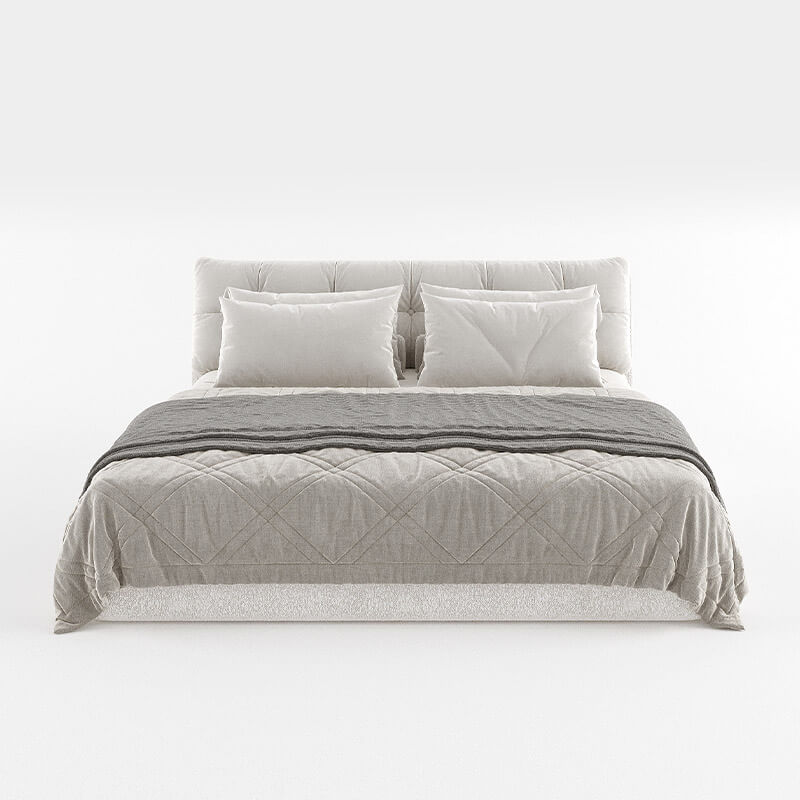 Upholstered king size bed online