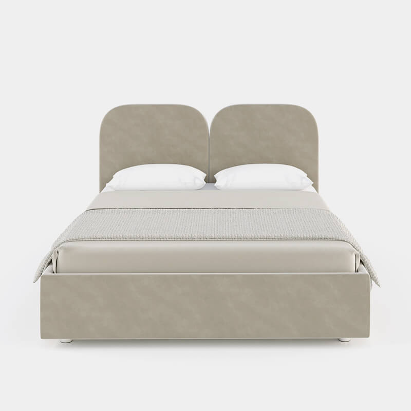 Upholstered king size bed online