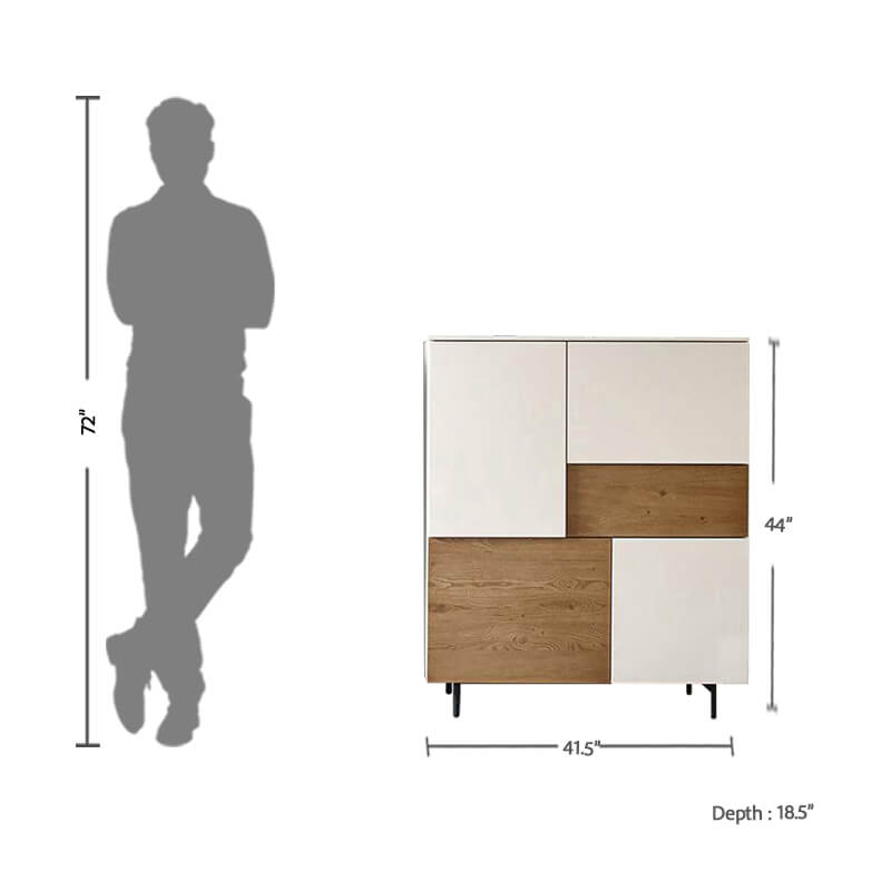 Multipurpose Simple Drawer Unit Style Accent Cabinet
