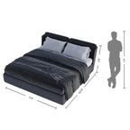 Upholstered king size bed online