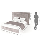 Upholstered king size bed online