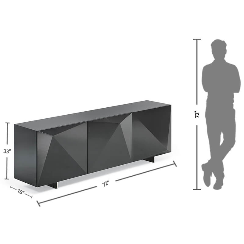 Modern wooden TV unit online