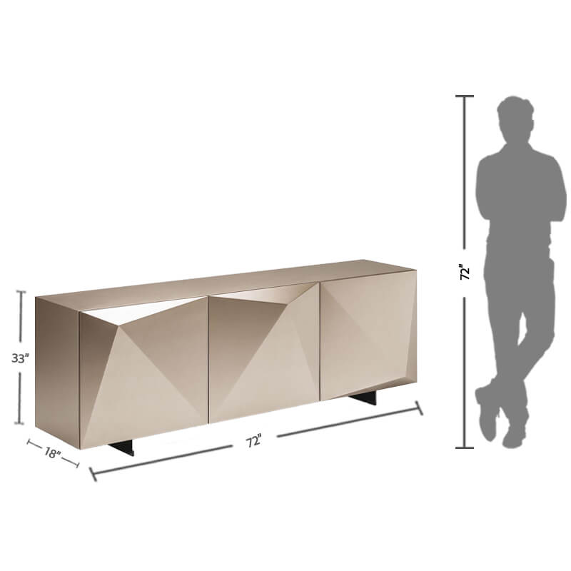 Modern wooden TV unit online