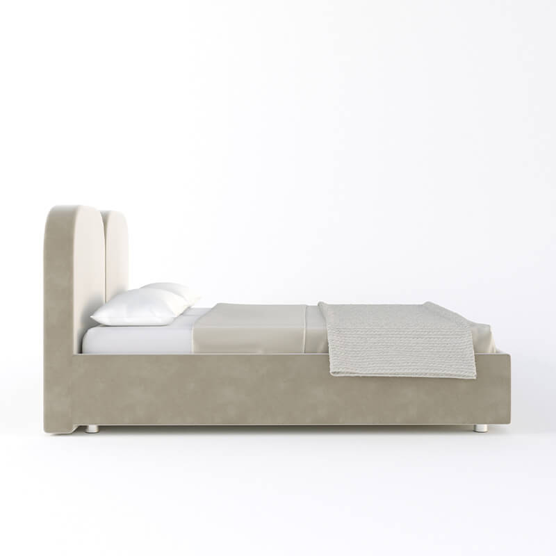 Upholstered king size bed online